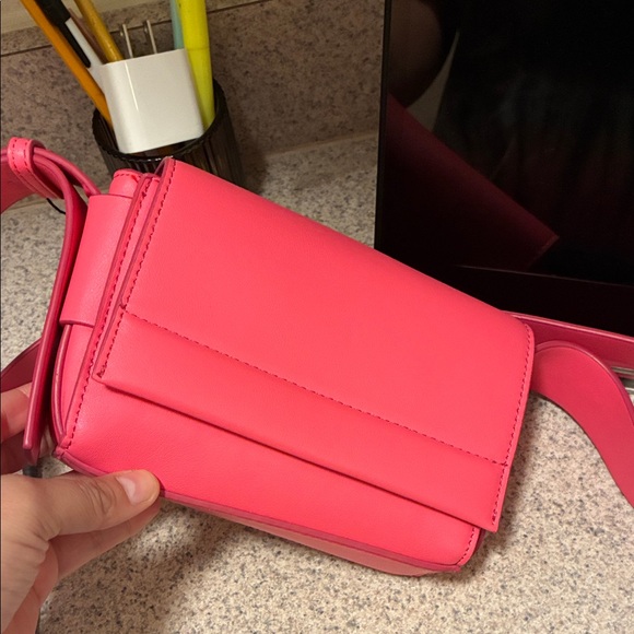 Mango Vibrant Pink Crossbody Bag - Picture 2 of 5